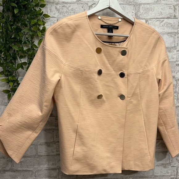 BLACK Label by Chico’s Blazer women’s‎ size 1 peach chic elegant jacket - Picture 1 of 8
